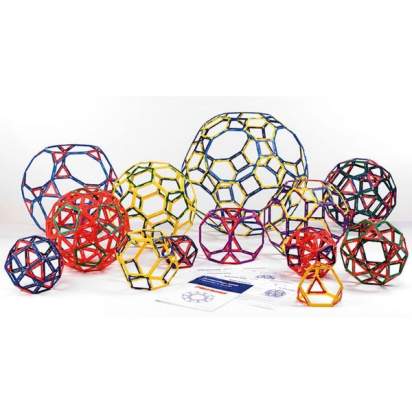 Набор по основам математики, конструирования и моделирования Полидрон Каркасы «Архимедовы тела»