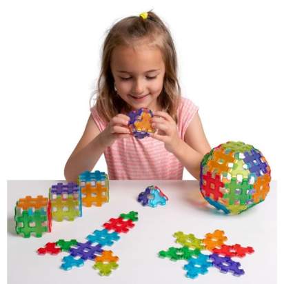 Магнитный Полидрон «HashMag» (решетки и треугольные соединители)