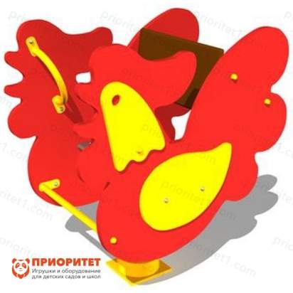 Качалка на пружине Петушок №2 для детской площадки