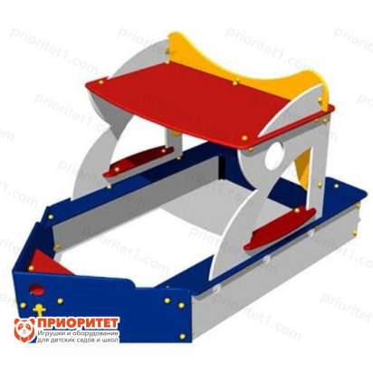 Песочница-макет Кораблик для детской площадки