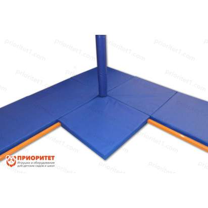 Напольное защитное покрытие наружного периметра металлоконструкции угловое