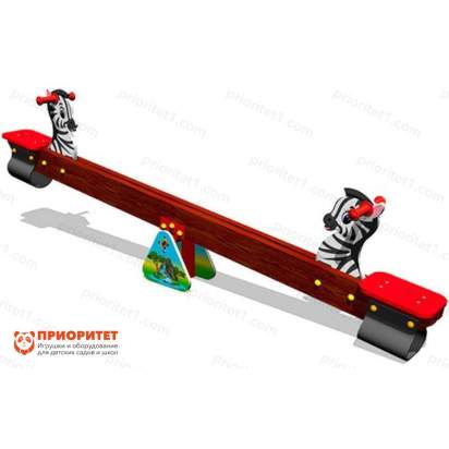 Качалка-балансир Зебра для детской площадки