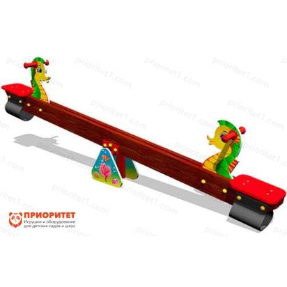 Качалка-балансир Морской Конек для детской площадки