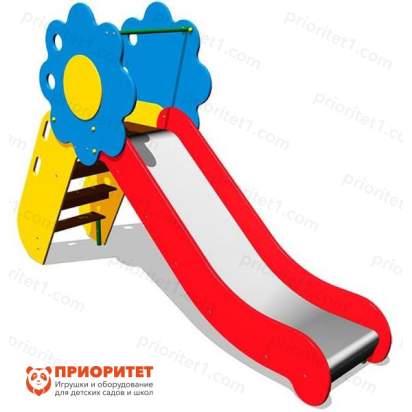 Детская горка Цветик H=950 для детской площадки