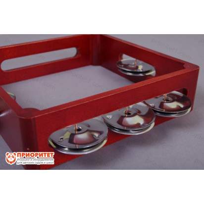 Тамбурин (бубен) из массива березы тонированный РЗ-ТБ-06 3