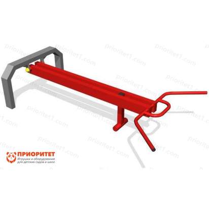 Тренажер уличный Становая тяга для спортивной площадки