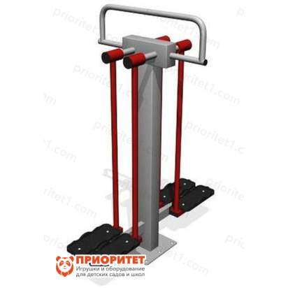 Тренажер уличный двойной Разведение ног для спортивной площадки