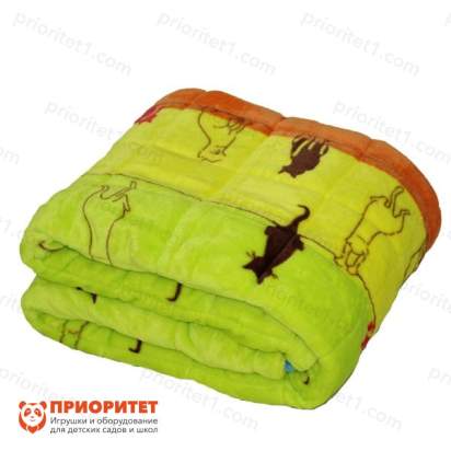 Утяжеленный плед мини (коты)