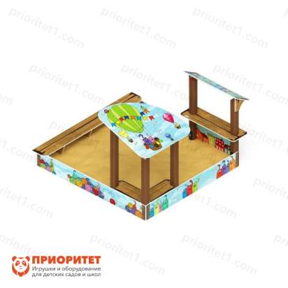 Песочный дворик Коты для детской площадки 5