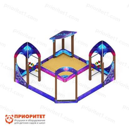Песочный дворик Космопорт (Космос) для детской площадки 1