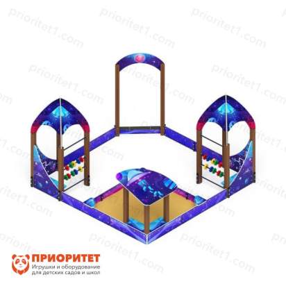 Песочный дворик Космопорт (Космос) для детской площадки 2