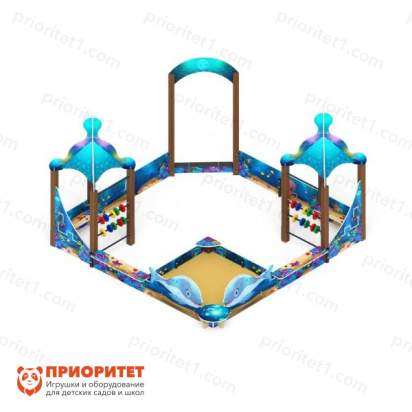 Песочный дворик Морской для детской площадки 3