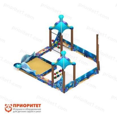 Песочный дворик Морской для детской площадки 4