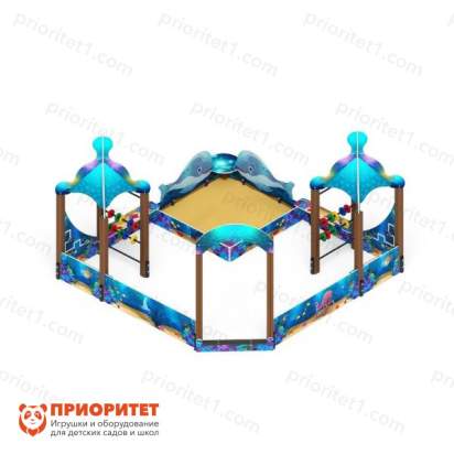 Песочный дворик Морской для детской площадки
