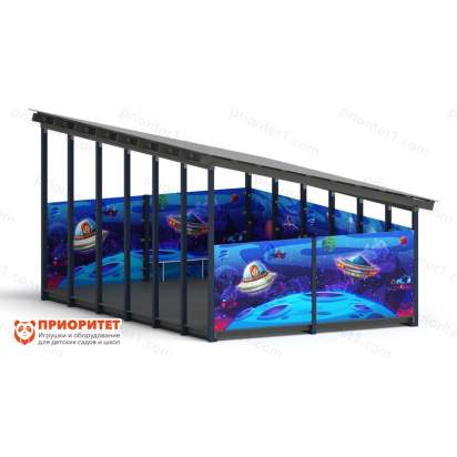 Теневой навес «Космос» №3 для детского сада 3