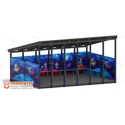 Теневой навес «Космос» №3 для детского сада