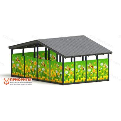 Теневой навес «Пчелка» №1 для детского сада 2