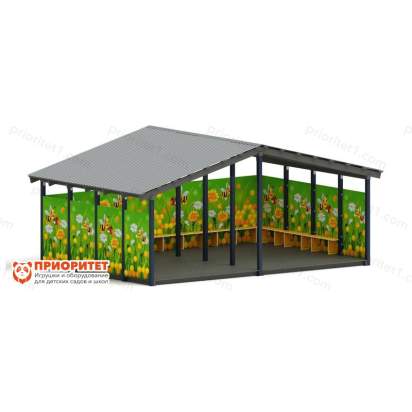 Теневой навес «Пчелка» №1 для детского сада