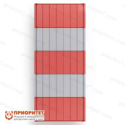 Теневой навес «Спорт» (на 10 тренажеров) для детского сада сверху