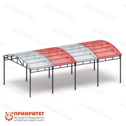 Теневой навес «Спорт» (на 8 тренажеров) для детского сада 5