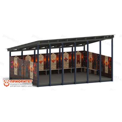 Теневой навес «Средневековый» №3 для детского сада