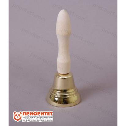 Валдайский колокольчик на деревянной ручке №5