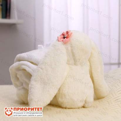 Мягкая игрушка с пледом «Зайка» 3