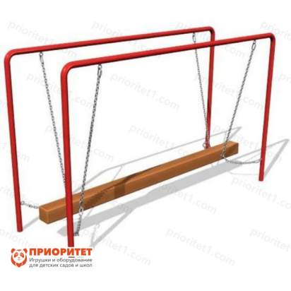 Бревно-балансир Ручеек для спортивной площадки