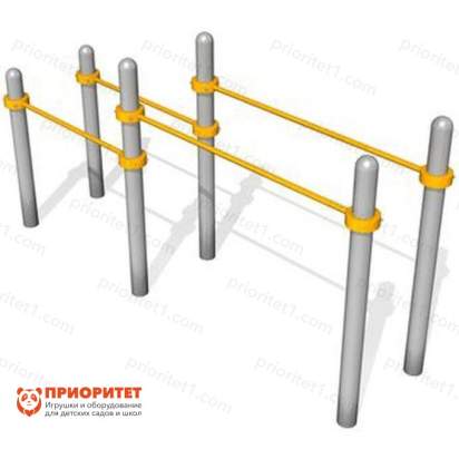 Брусья уличные двойные №24 для спортивной площадки