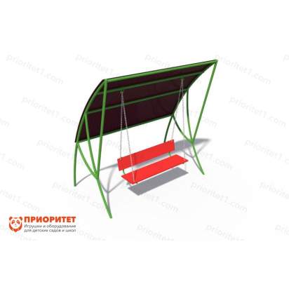 Качели садовые с навесом