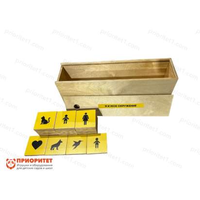 Игровой набор карточек Альтернативная коммуникация - Я и мое окружение. Индивидуальный_1