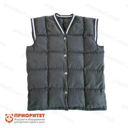 Утяжеленный жилет с трикотажным подвязом (134-140 см, для 8-10 лет), вид спереди