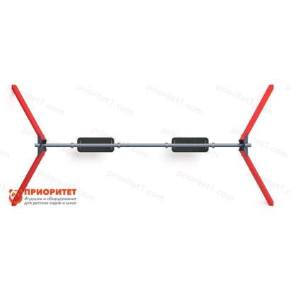 Качели двойные металлические для детской площадки 1_1