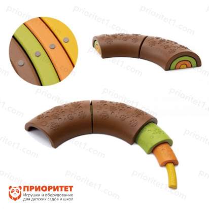 Тактильная дорожка Weplay Nesting Balance Path «Следопыты»