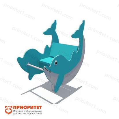 Качалка на пружине Дельфин_1