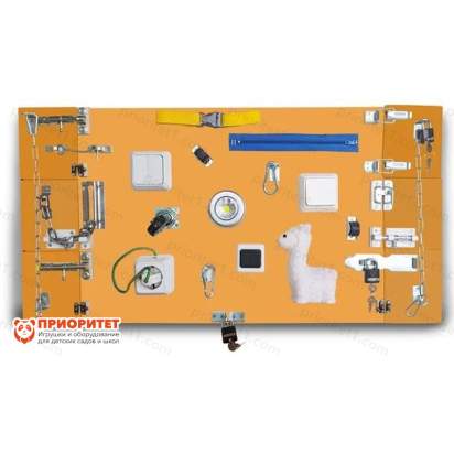 Бизиборд «Полезные навыки (оранжевый)_1