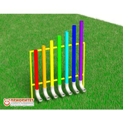 Установка для музыкальной площадки «Панфлейта»