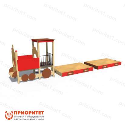 Песочный дворик «Паровозик»