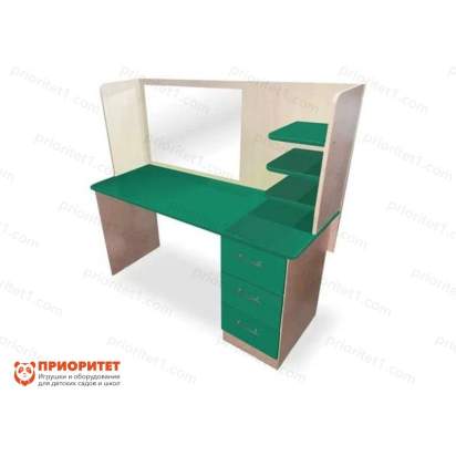 stol-logopeda-s-zerkalom-logo-komfort-zelenyj-1