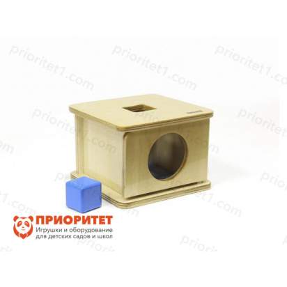 Шкафчик Монтессори с кубом_1