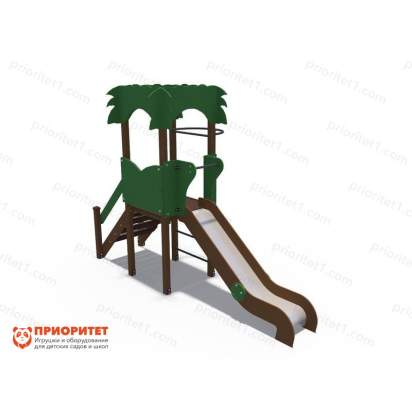 Детский игровой комплекс Рио (металлический скат)_1