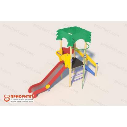 Детский игровой комплекс «Рио» (металлический скат)