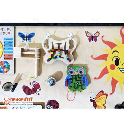 Тактильно-развивающая панель «В деревне» 7_1