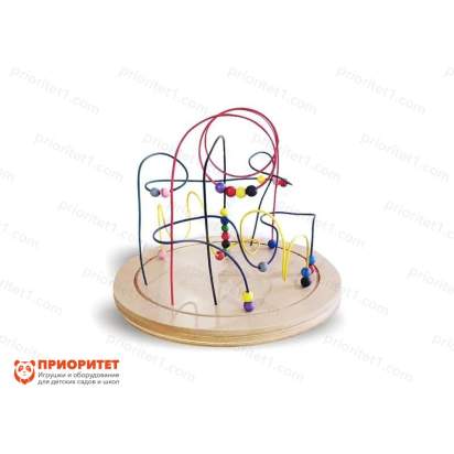 Детский игровой сенсомоторный комплекс «Поймай бусинку» 2_1