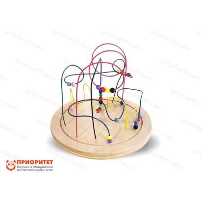 Детский игровой сенсомоторный комплекс «Поймай бусинку» 4_1