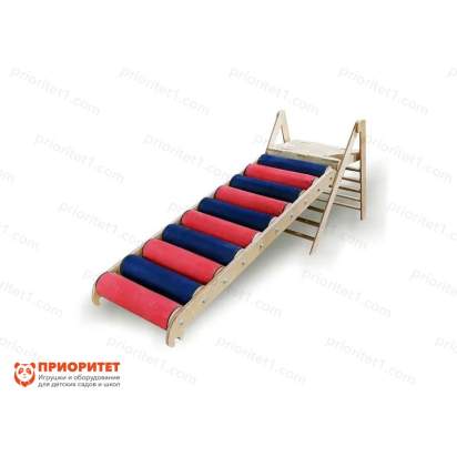 Детская горка с валиками «Навстречу победам» 6_1