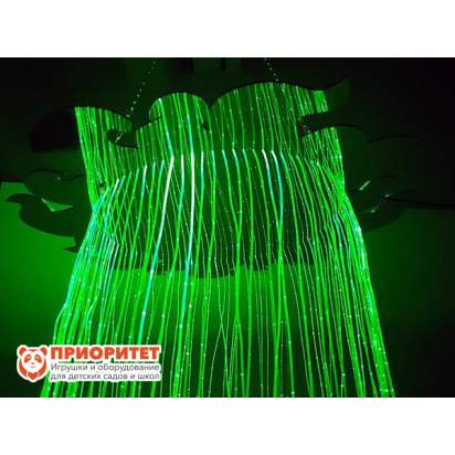 Фибероптический душ Солнышко, стандарт 100 шт., обычное свечение, волокно в оболочке_1