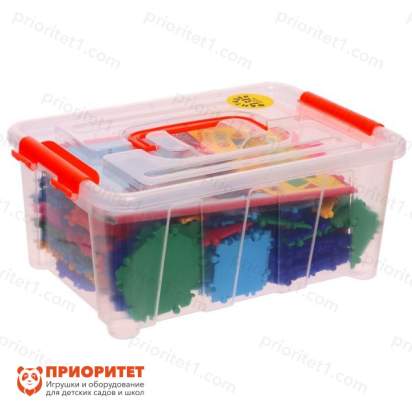 Конструктор ТИКО «Фантазёр», 131 деталь, 4 колеса 3