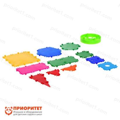 Конструктор ТИКО «Фантазёр», 131 деталь, 4 колеса 7