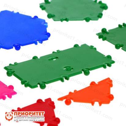 Конструктор ТИКО «Фантазёр», 131 деталь, 4 колеса 9